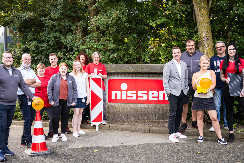 Fachkr&auml;fte der Firma Nissen Gruppenbild